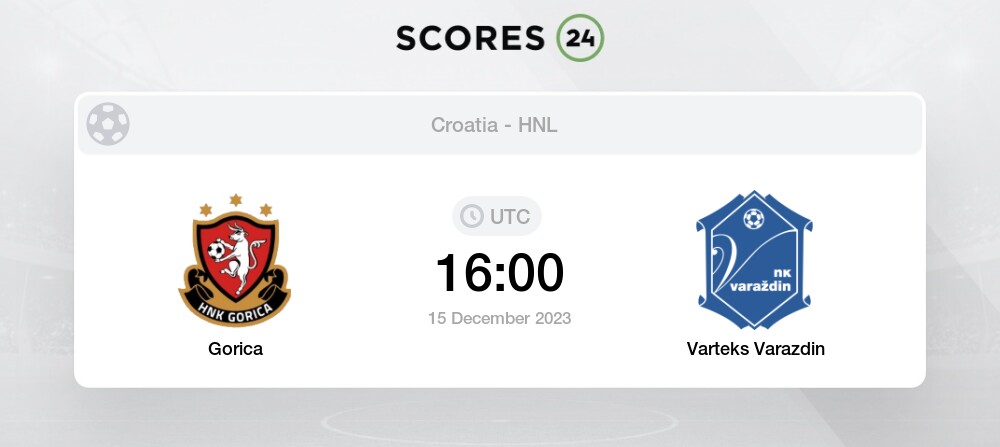 HNK Gorica vs Osijek - live score, predicted lineups and H2H stats.