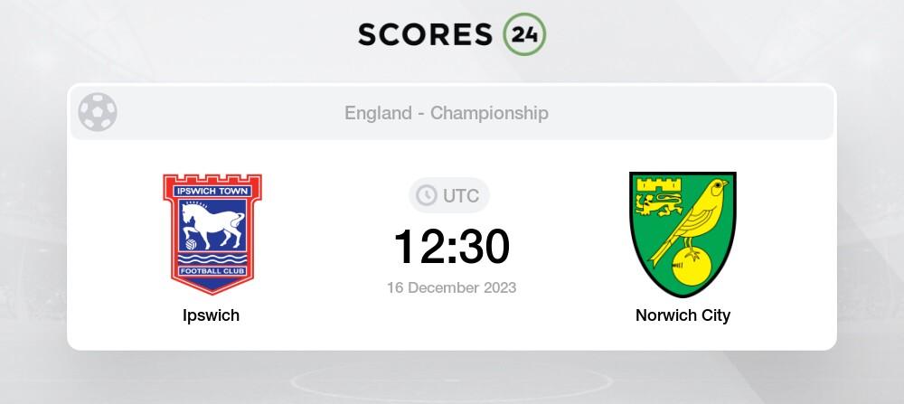 England - Ipswich Town - Results - Futbol24