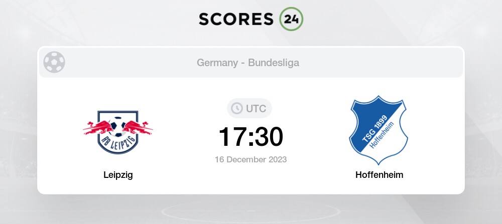 RB Leipzig vs Hoffenheim en vivo Bundesliga 2023/24 Jornada 15 