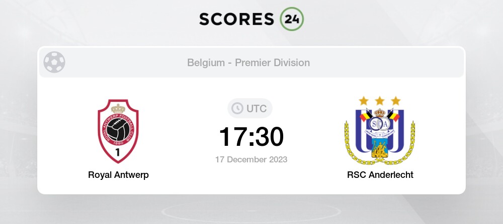 Royal Antwerp RSC Anderlecht kijken live stream 17 december