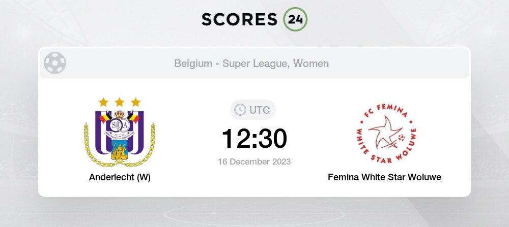 Anderlecht Reserve vs Oud-Heverlee Leuven Reserve live score, H2H