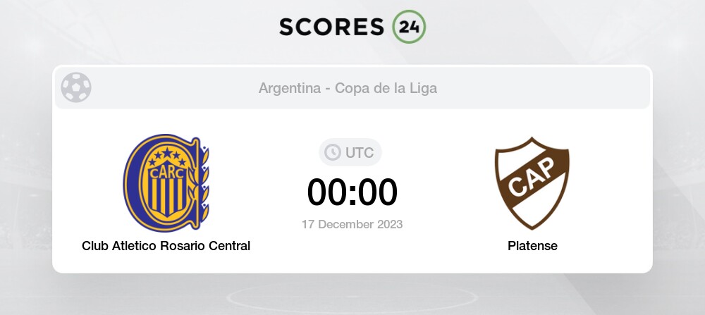 Rosario Central vs Platense live 17 December 2023 CA Platens