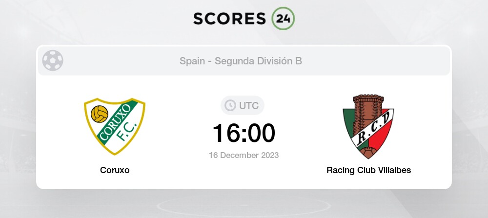 Deportivo La Coruna B vs Racing Villalbes 29.10.2023 at Segunda Federación  2023/24, Football