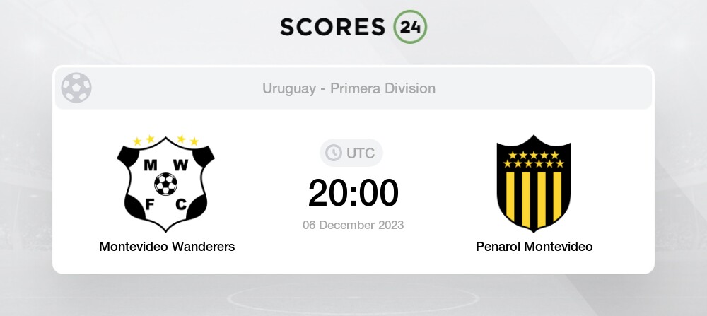 CA Peñarol - Racing Club de Montevideo predictions, tips and statistics for  3 December 2023