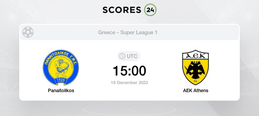 Aek athens panaitolikos 2025 h2h