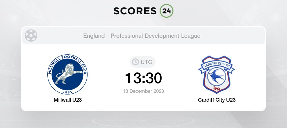 Cardiff City U21 vs Millwall U21 26.09.2023 at Professional