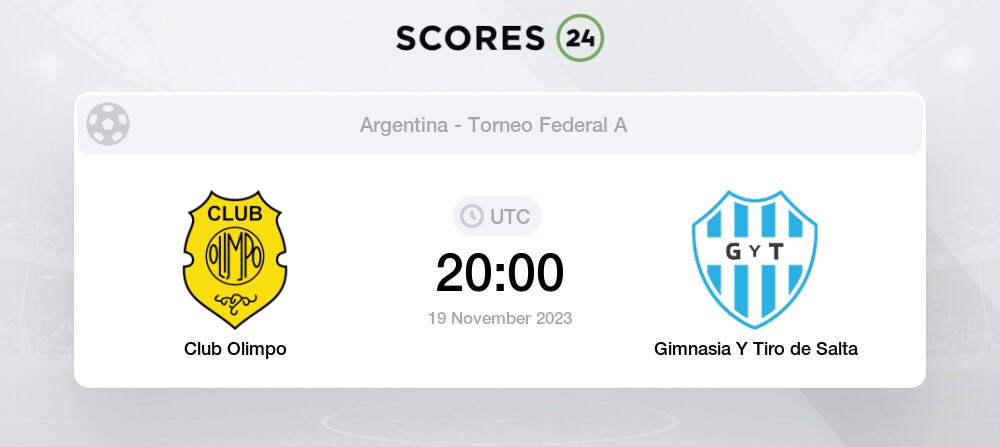 Argentina - Club de Gimnasia y Tiro de Salta - Results, fixtures