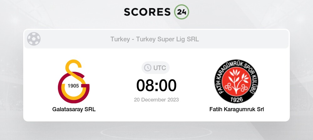 Fatih karagumruk vs sivasspor h2h