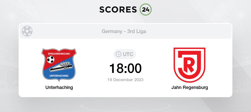 SpVgg Unterhaching - SSV Jahn Regensburg betting predictions and match  preview for 19 December 2023