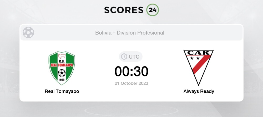 Club Aurora vs CD Real Tomayapo » Predictions, Odds & Scores