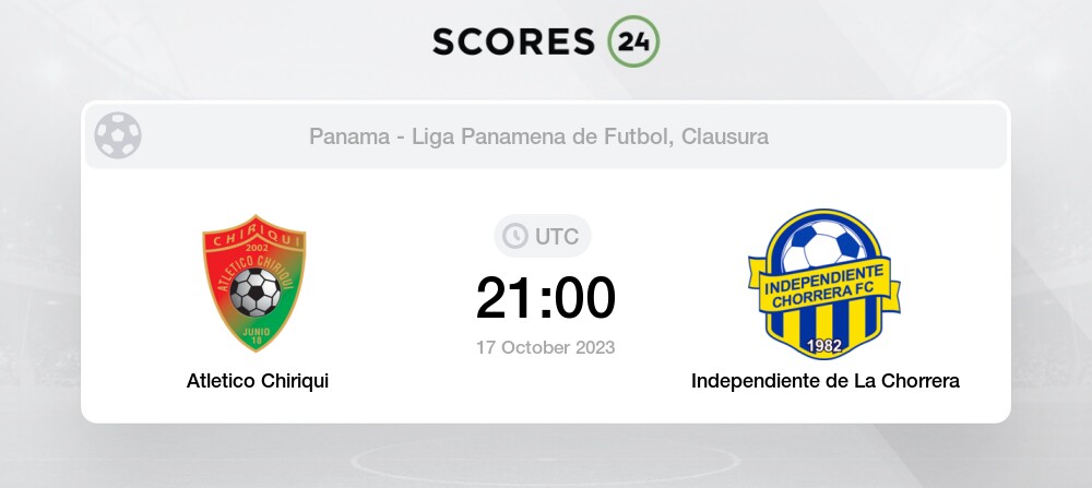 CA Independiente de La Chorrera x Herrera Panama h2h - CA Independiente de La  Chorrera x Herrera Panama head to head results