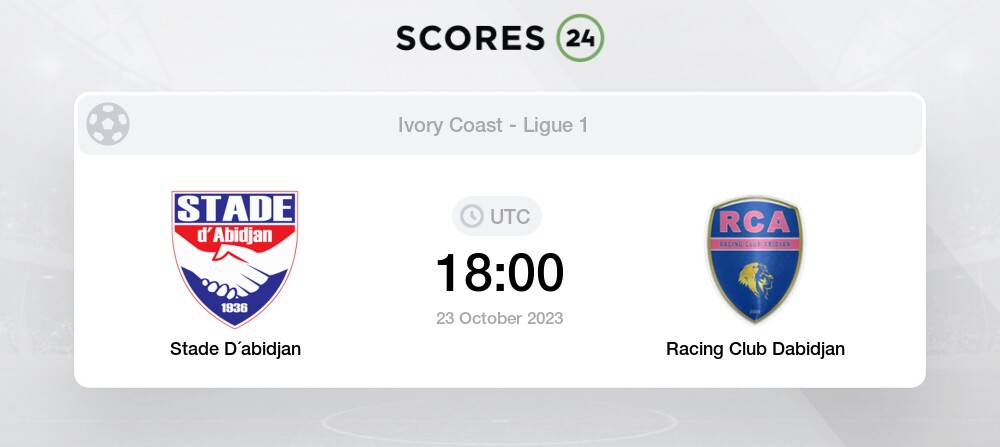 Stade d'Abidjan vs Racing Club Abidjan Predictions