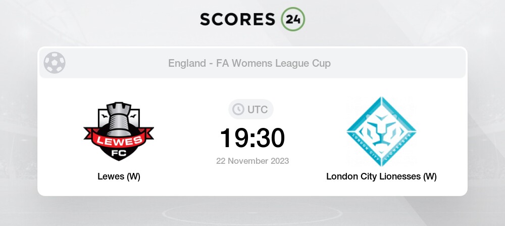 Lewes .vs. London City Lionesses: Kick-off time, match preview & broadcast  information