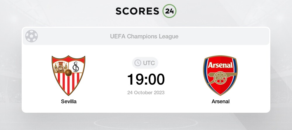 Sevilla vs. Arsenal FREE LIVE STREAM (10/24/23): Watch UEFA Champions  League online