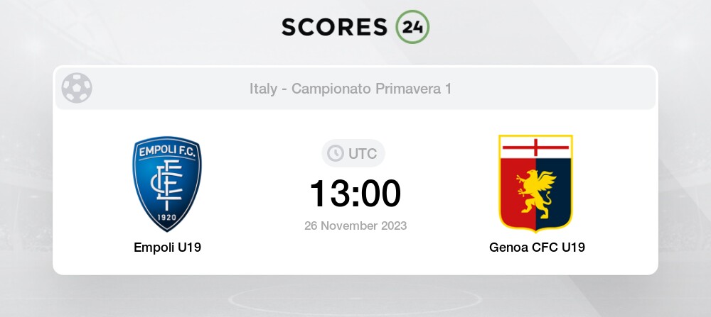 Genoa CFC v Empoli Tickets, 2 Dec 2023