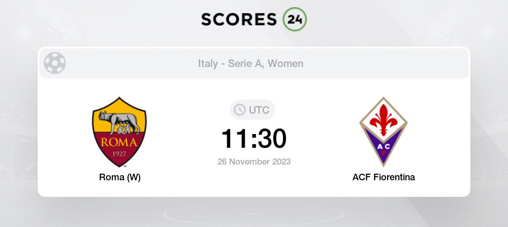 Watch AS Roma vs. ACF Fiorentina Online: Live Stream, Start Time