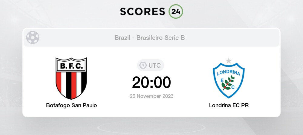 Botafogo SP vs Londrina EC » Predictions, Odds + Live Streams