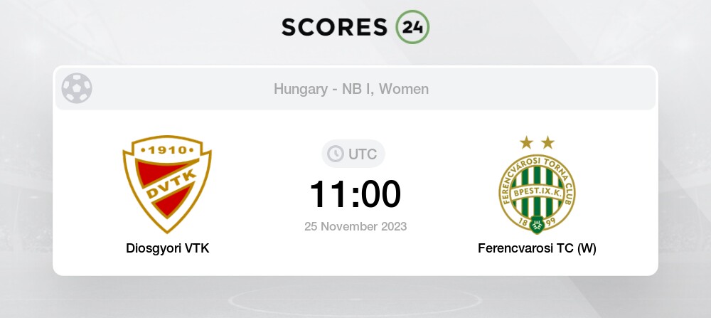 MTK Budapest II vs Ferencvarosi TC II » Predictions, Odds, Live Scores &  Stats