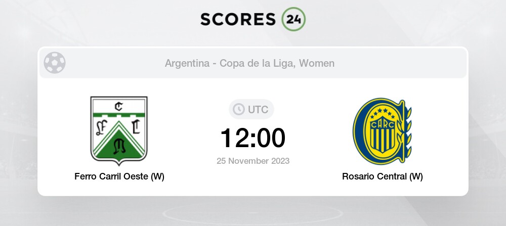 Ferro Carril Oeste Women Table, Stats and Fixtures - Argentina