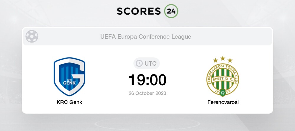 Ferencváros vs Genk H2H stats - SoccerPunter