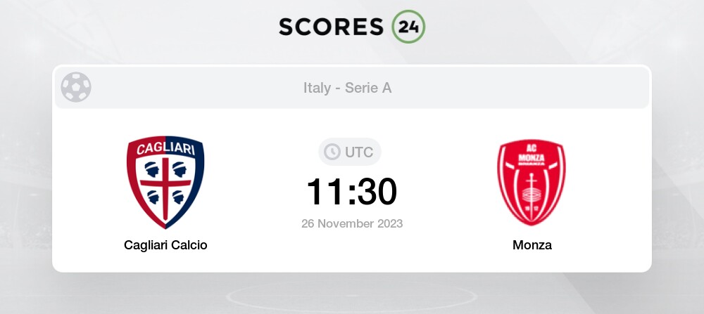 Cagliari vs Genoa - live score, predicted lineups and H2H stats.