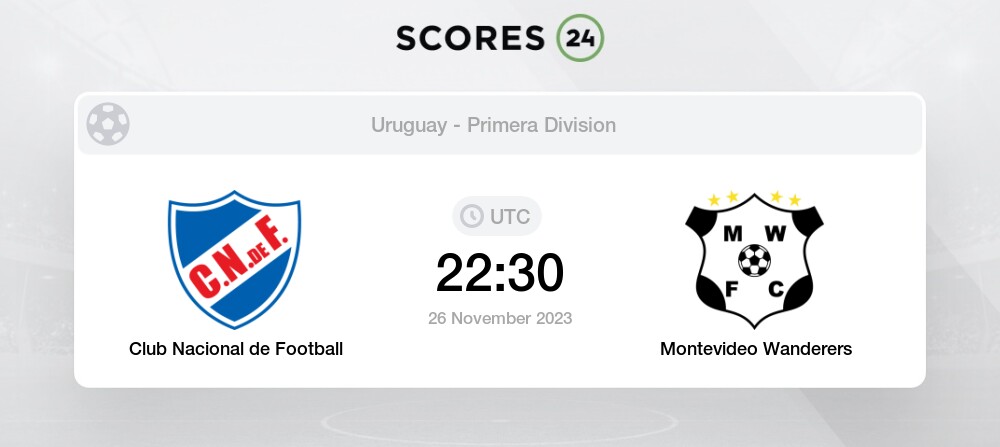 Racing de Montevideo vs Club Nacional de Fútbol live score, H2H