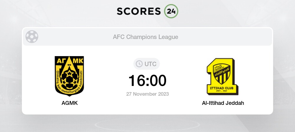 Al-Ittihad vs Sepahan S.C. live score, H2H and lineups