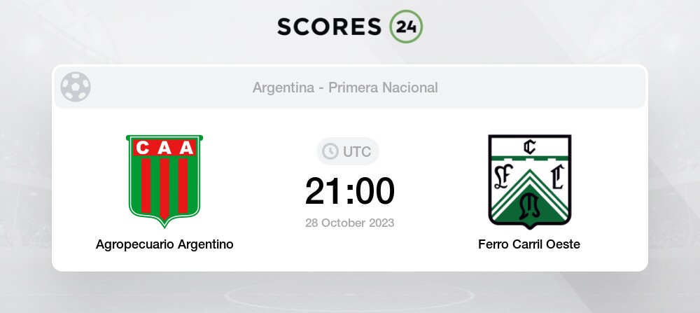 Ferro Carril Oeste Table, Stats and Fixtures - Argentina