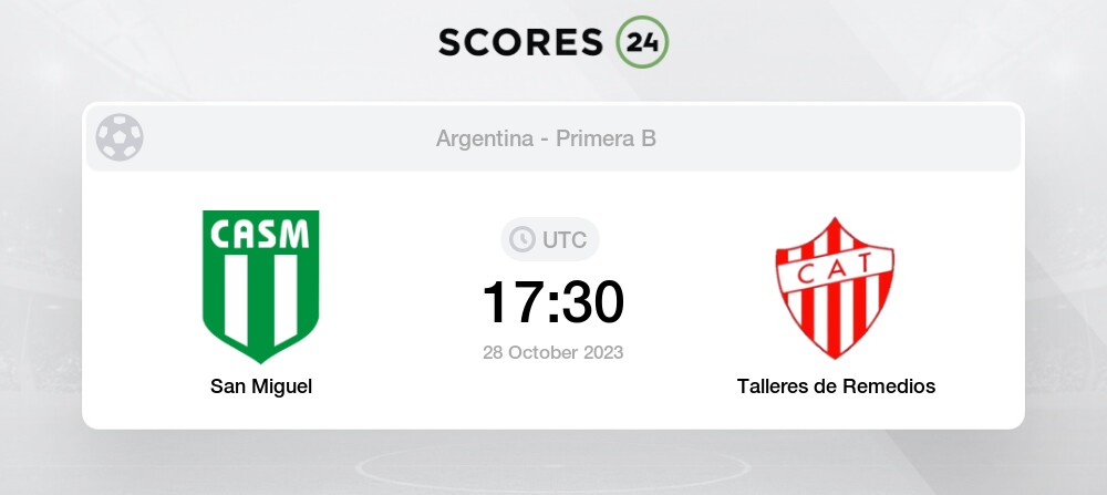 Talleres Esc. vs San Miguel Prediction and Picks today 16 October 2023  Football