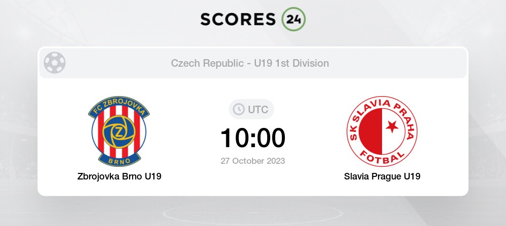 Slavia Prague U19 vs Slovacko U19 H2H stats - SoccerPunter