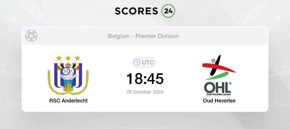 RSC Anderlecht on X: Starting line-up U21 vs Oud-Heverlee Leuven