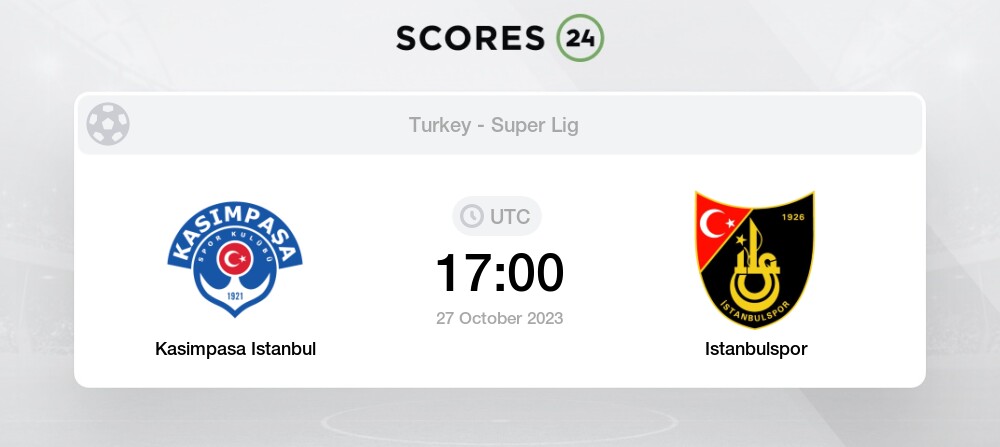 Beşiktaş vs İstanbulspor live score, H2H and lineups