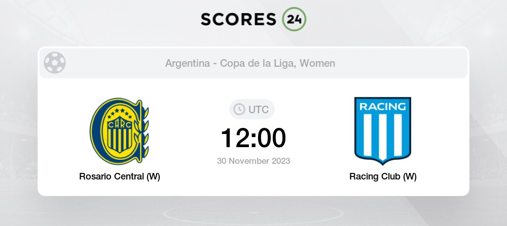 RACING CLUB VS. ROSARIO CENTRAL EN VIVO 