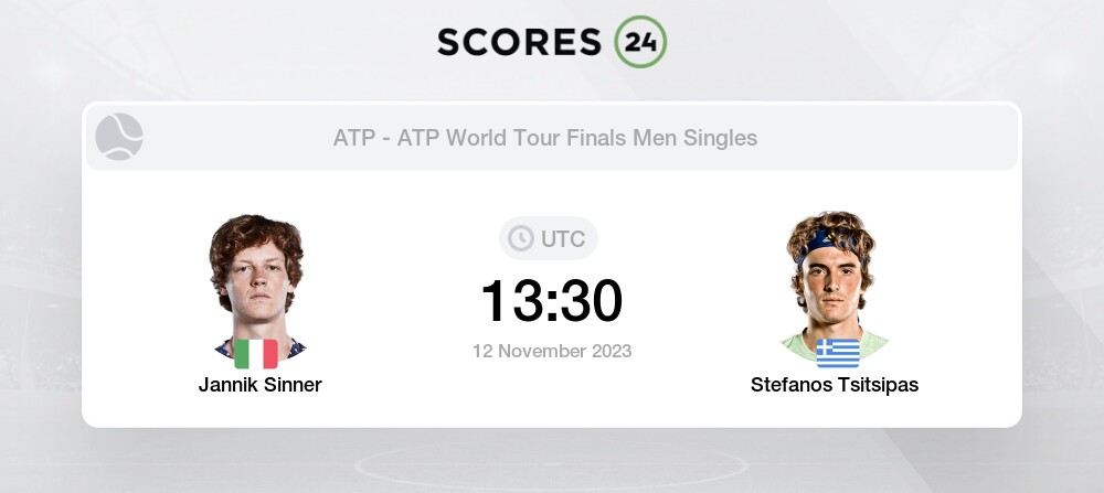 UPDATED QF]. Prediction, H2H of Stefanos Tsitsipas's draw vs Gojo,  Medvedev, Sinner to win the Vienna - Tennis Tonic - News, Predictions, H2H,  Live Scores, stats