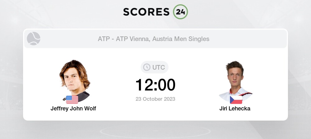 Tennis, ATP – Vienna Open 2023: Lehecka gets past Wolf - Tennis Majors