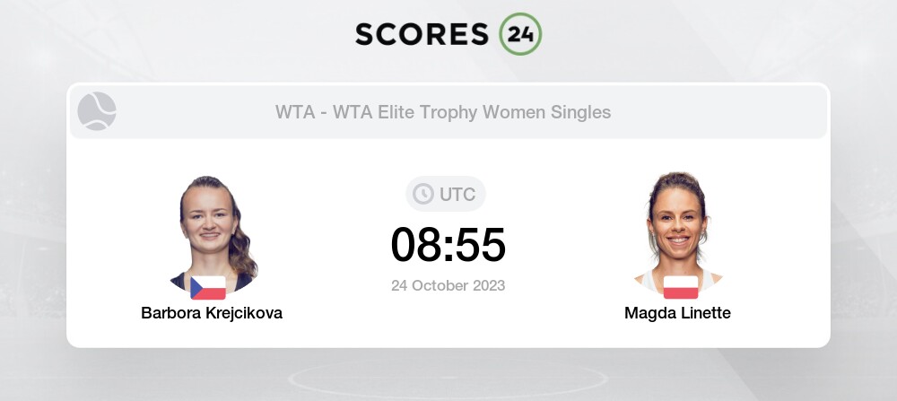 Krejcikova Vs Linette Prediction And Picks On Today 24 October 2023 Tennis