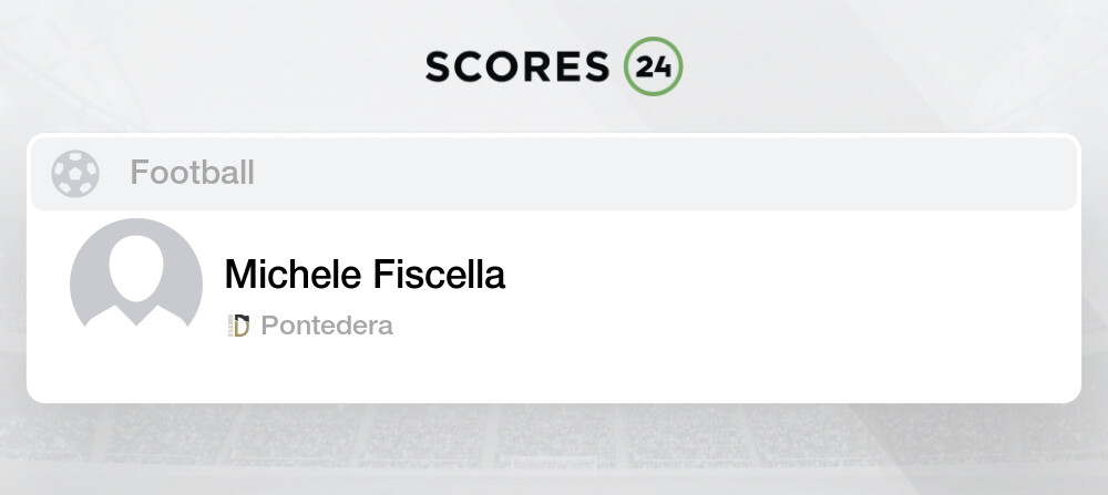 Michele Fiscella Defender Pontedera Football