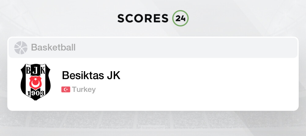 Turquia - Beşiktaş JK - Resultados, jogos, escalação, estatísticas, fotos,  vídeos e novidades - Soccerway