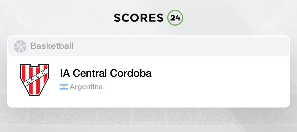 Central Cordoba live scores, results, fixtures