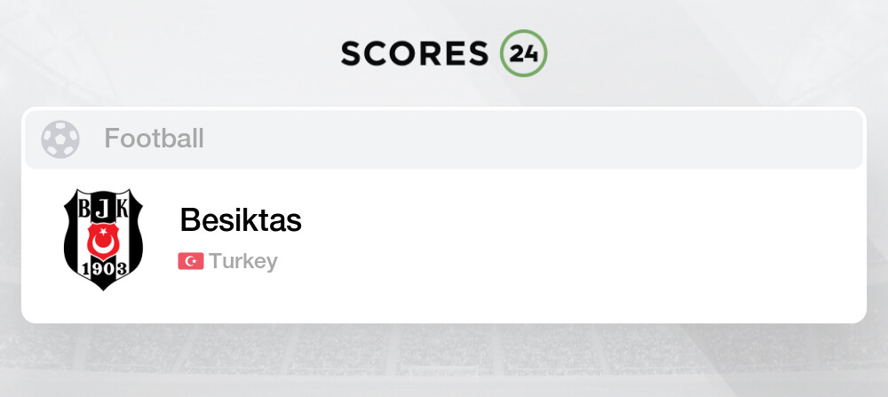 Turquia - Beşiktaş JK - Resultados, jogos, escalação, estatísticas, fotos,  vídeos e novidades - Soccerway
