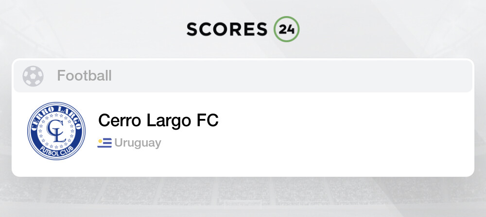 Prediction Cerro Largo vs La Luz: 18/10/2023 - Uruguay - Primera