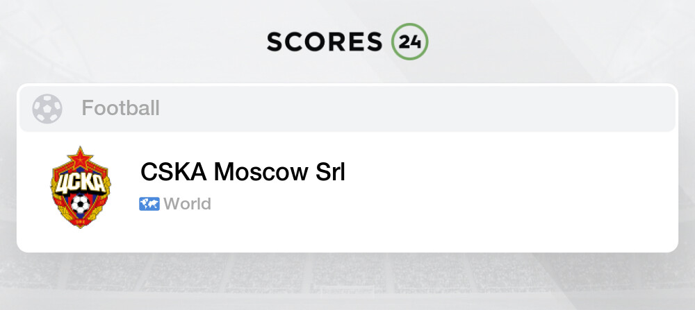 Spartak Moscou: Resultados ao vivo e classificação - 365Scores