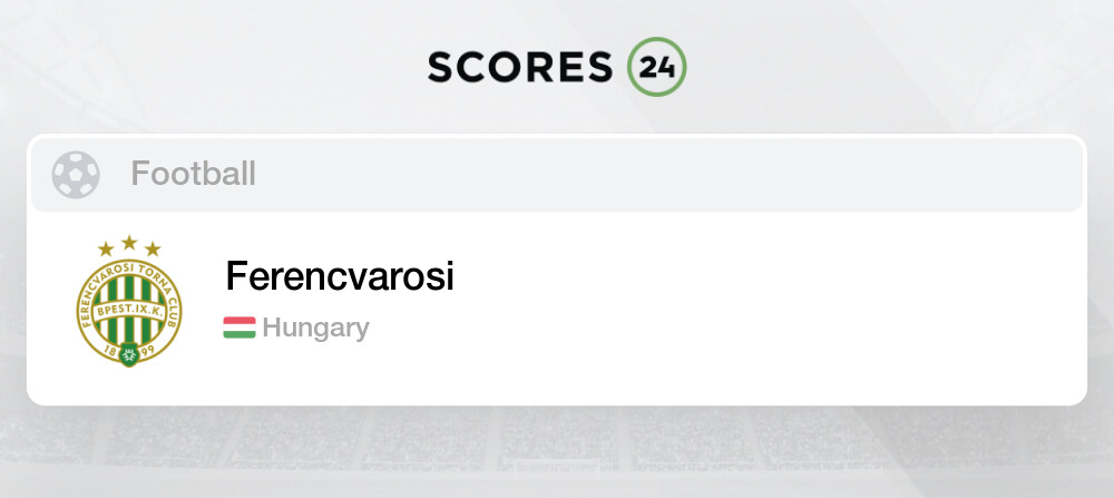 Ujpest FC vs Ferencvarosi TC: Live Score, Stream and H2H results 5