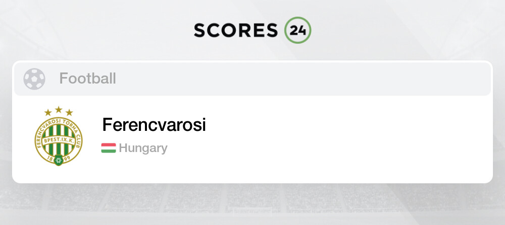 FERENCVÁROSI TC - Scoring for Health