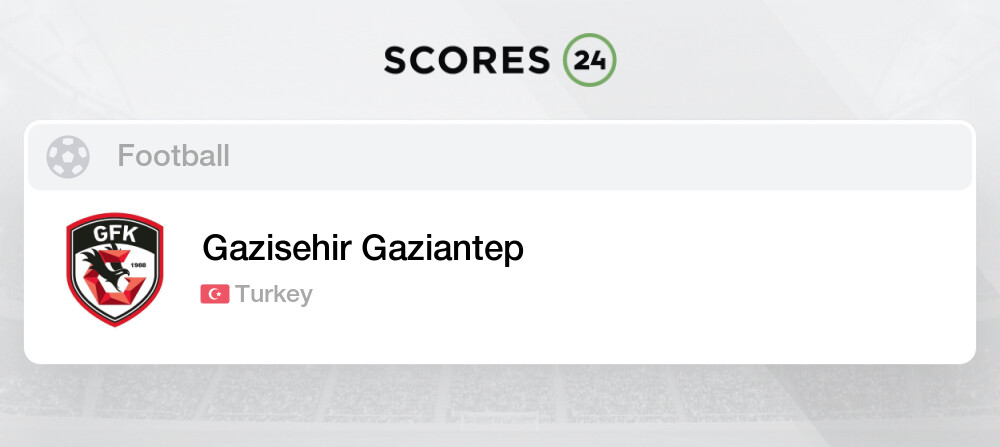 Gaziantep F.K. Results, Fixtures and Statistics - SoccerPunter