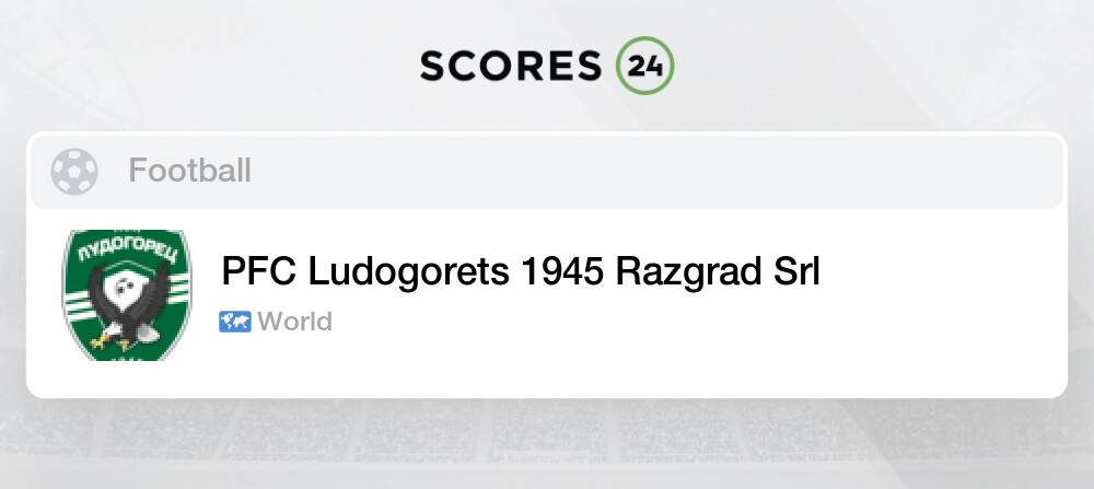 PFC Ludogorets 1945 on X: 💪 Full time. Victory for Ludogorets