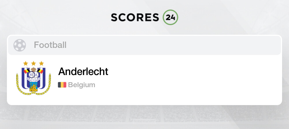Belgium - RSC Anderlecht II - Results, fixtures, squad, statistics, photos,  videos and news - Soccerway