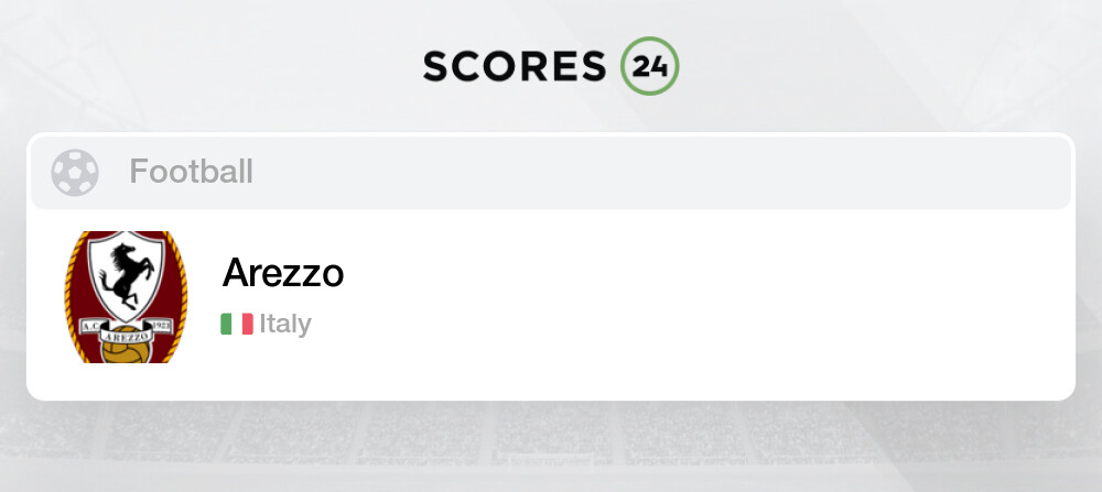 Stats of SS Arezzo Italy Football