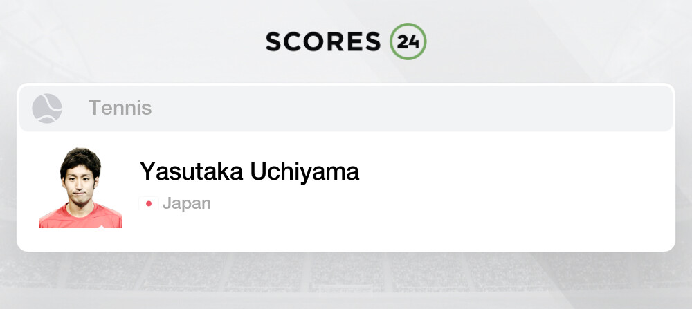 Yasutaka Uchiyama Fixtures Schedule Predictions Games Scores