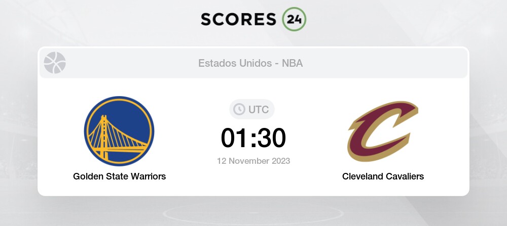 Basketball Golden State Warriors Vs Cleveland Cavaliers Pronóstico 12 ...